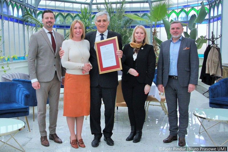 Prezydent miasta podziękował katowickiemu radnemu