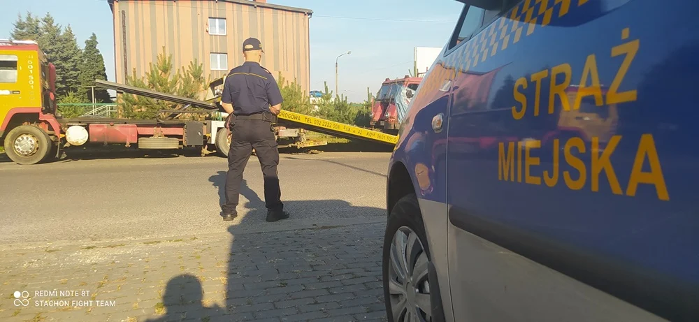 Kolejne pojazdy zostały odholowane