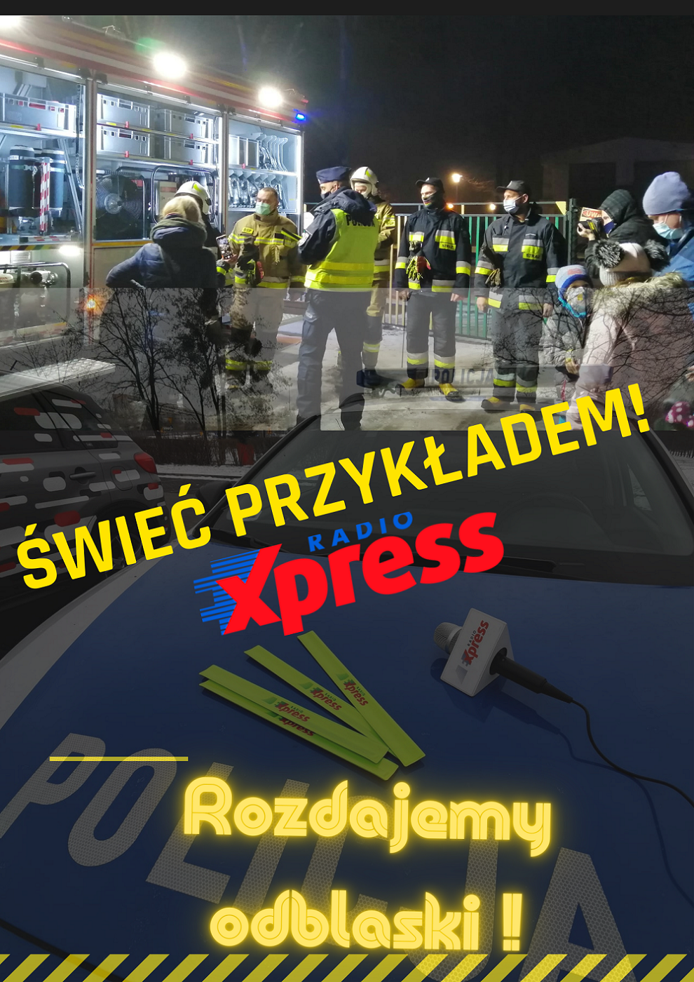 Dziś w Orzeszu akcja profilaktyczna "Świeć przykładem"