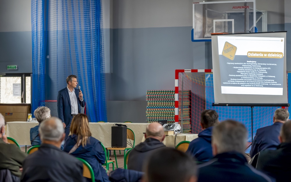 Prezydent Bytomia spotkał się z mieszkańcami Stolarzowic