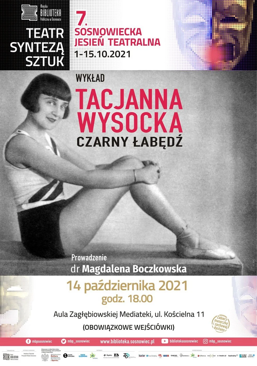 "Tacjanna Wysocka - czarny łabędź" - wykład dr Magdaleny Boczkowskiej