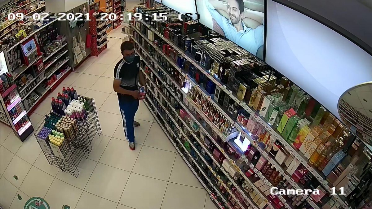 Ukradł perfumy. Rozpoznajesz go?