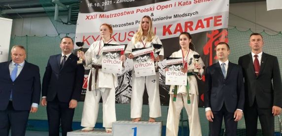 Złoty medal dla zawodniczki sosnowieckiego Klubu Karate