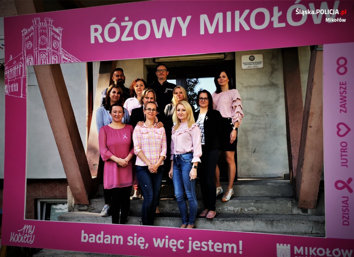 Inauguracja akcji "Różowy Mikołów" na Rynku