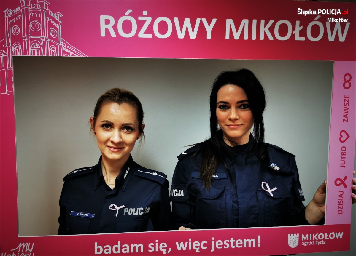 Inauguracja akcji "Różowy Mikołów" na Rynku