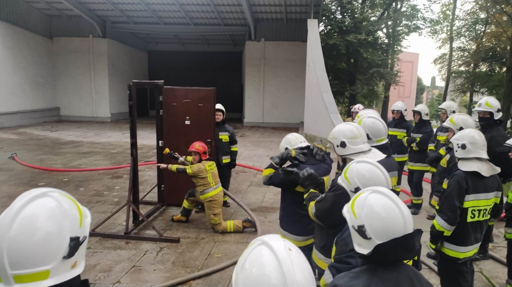 Szkolenie podstawowe dla mikołowskich strażaków ratowników OSP