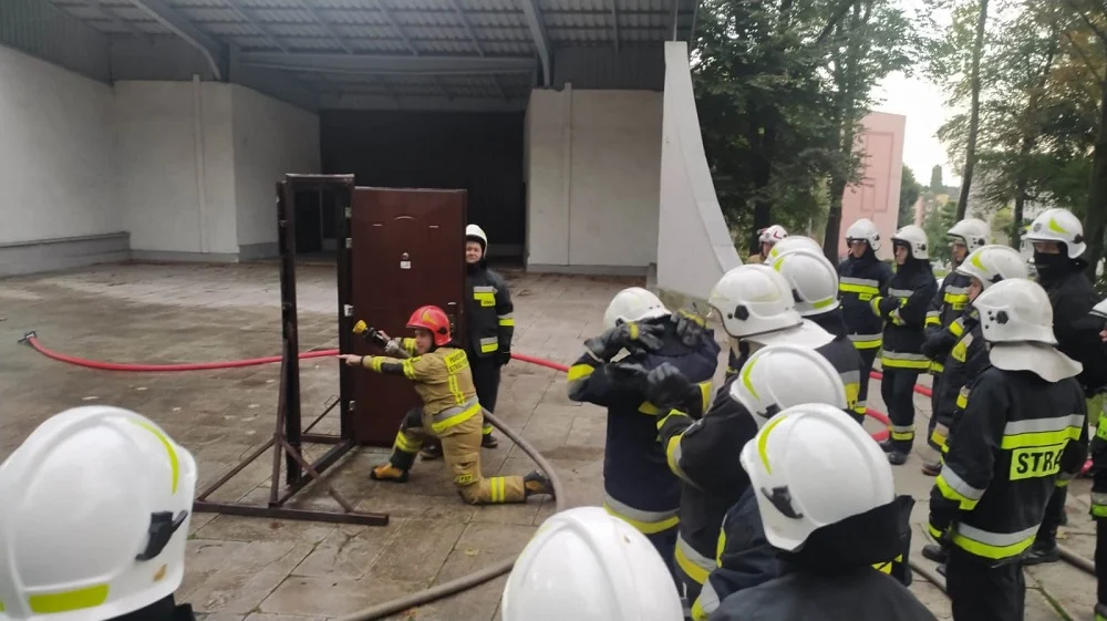 Szkolenie podstawowe dla mikołowskich strażaków ratowników OSP