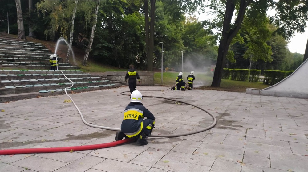 Szkolenie podstawowe dla mikołowskich strażaków ratowników OSP