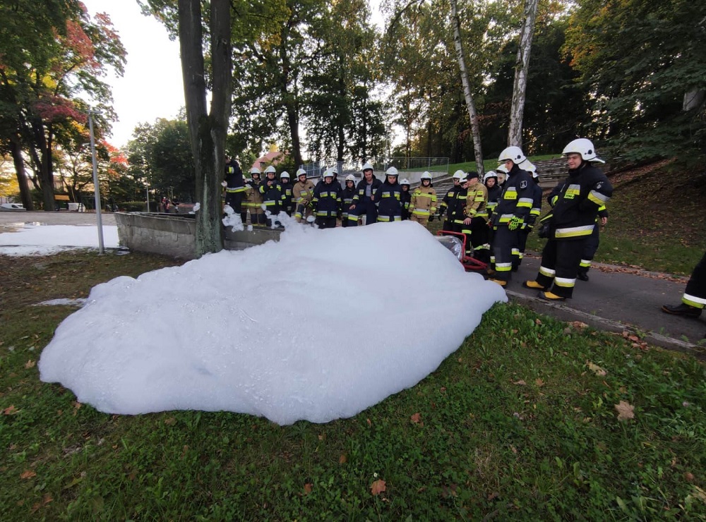 Szkolenie podstawowe dla mikołowskich strażaków ratowników OSP