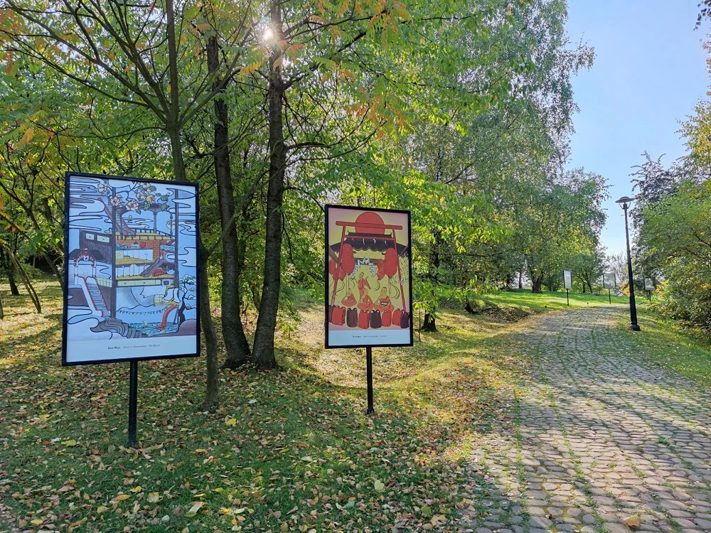 Wystawa plenerowa "A Ty, co robisz, żeby ratować naszą planetę?" w ogrodzie botanicznym