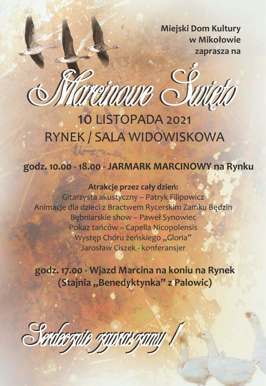 Marcinowe Święto na mikołowskim rynku