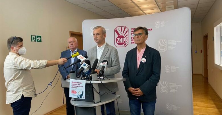 Będzie manifestacja nauczycieli i pracowników oświaty