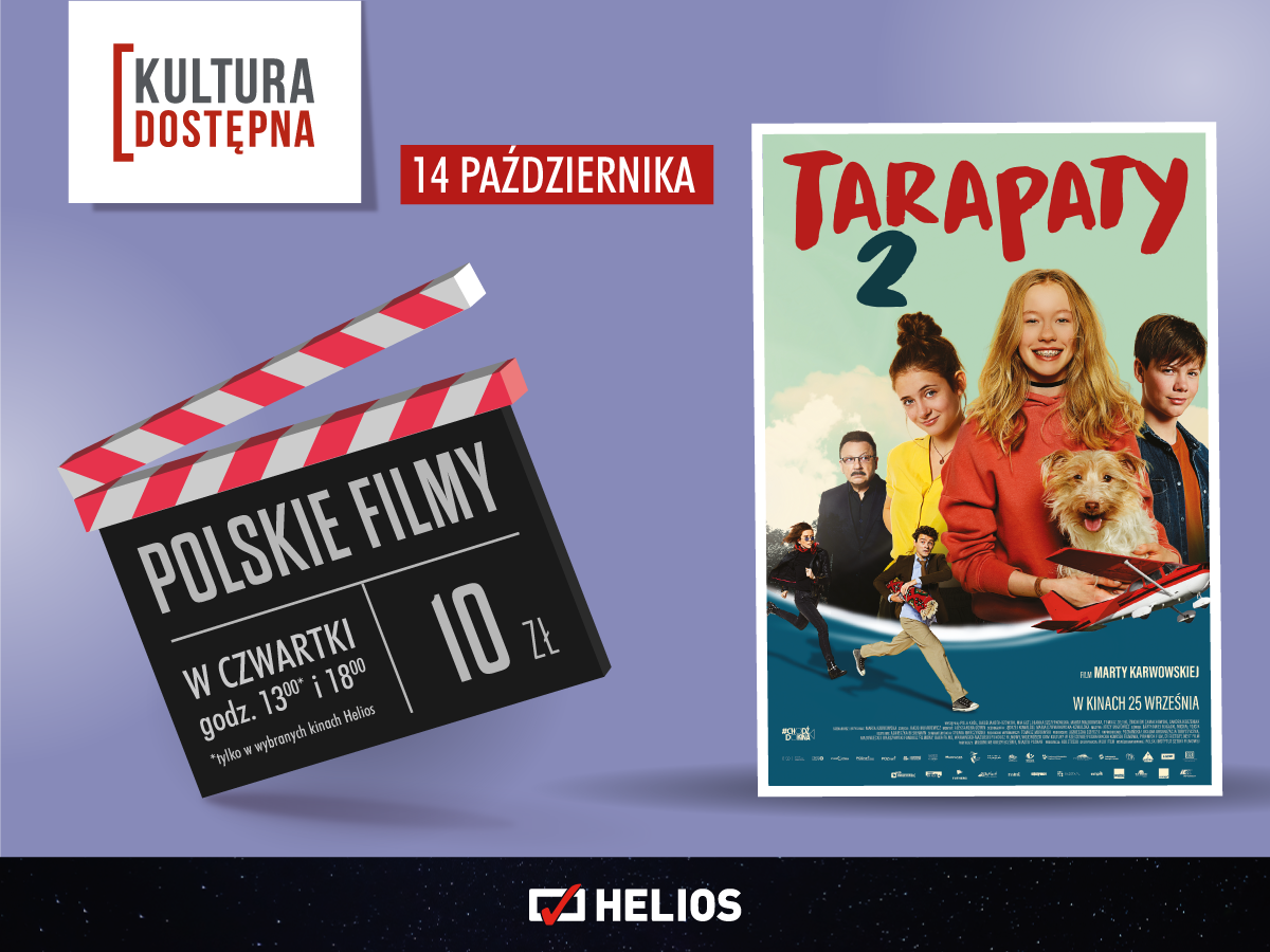 Moc filmowych wrażeń na ekranach kin Helios!