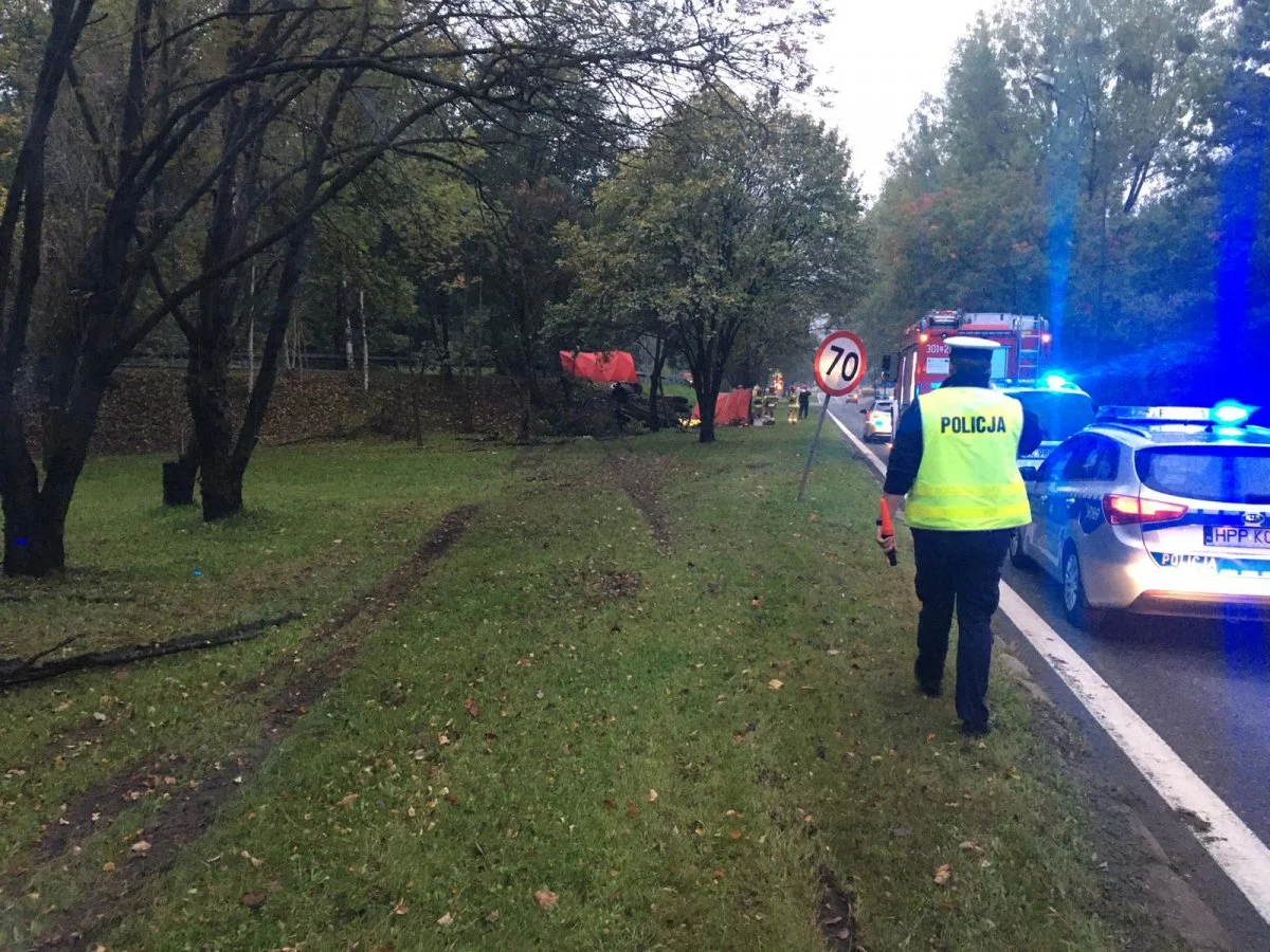 Policjanci szukają świadków śmiertelnego wypadku