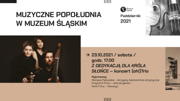 Muzyczne popołudnia w Muzeum Śląskim