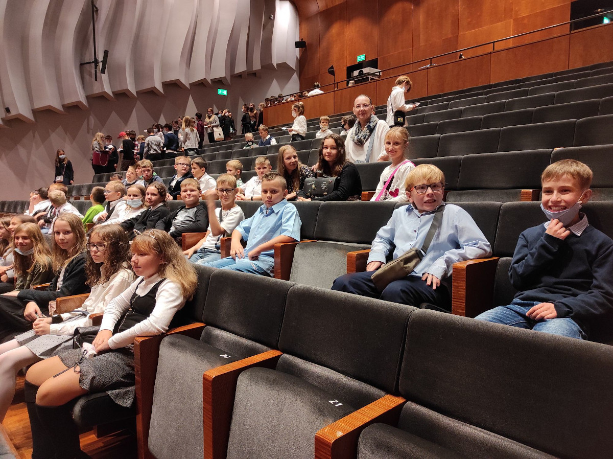 Świętochłowiccy uczniowie w NOSPR