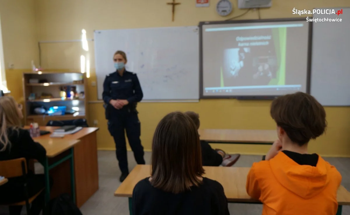 O odpowiedzialności karnej nieletnich z młodzieżą z SP nr 2