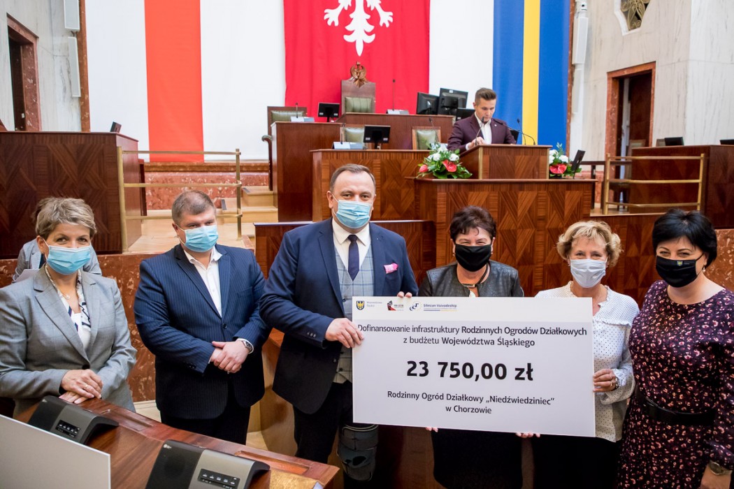 Dwa Rodzinne Ogrody Działkowe z Chorzowa otrzymały dofinansowanie!