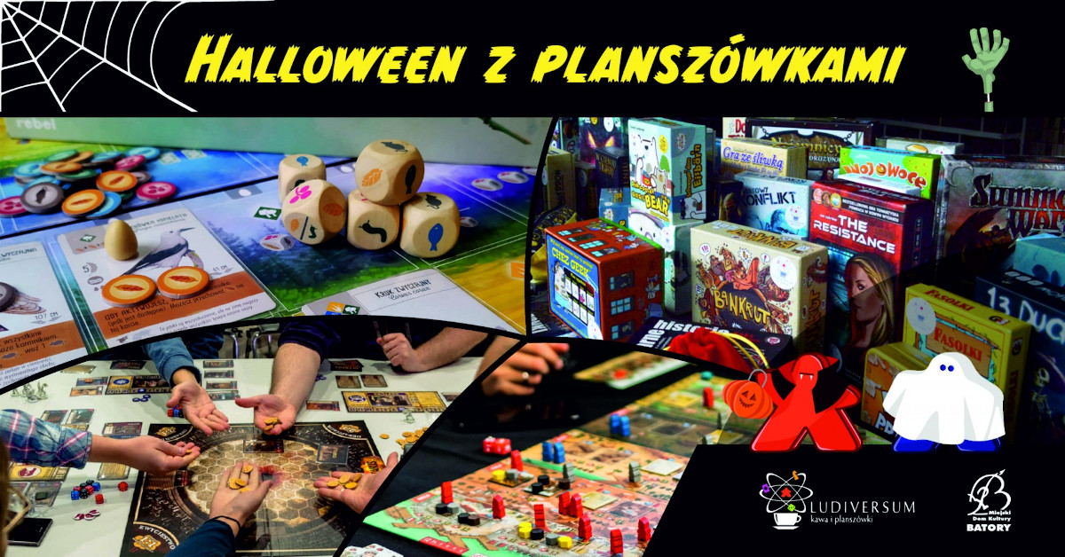 Halloween z planszówkami!