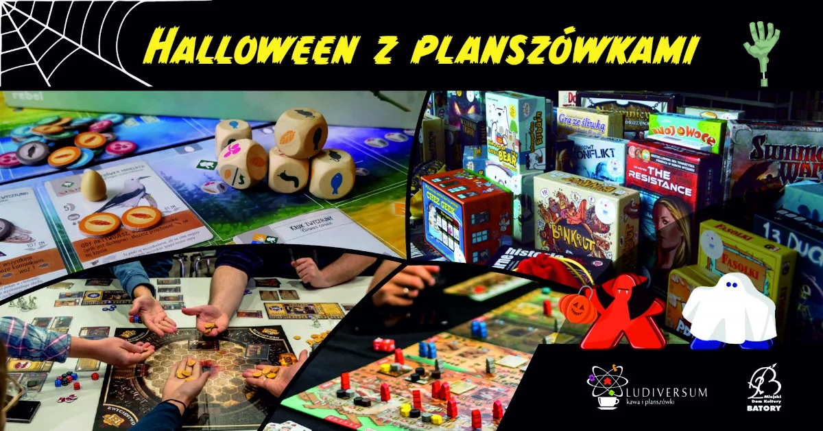 Halloween z planszówkami!