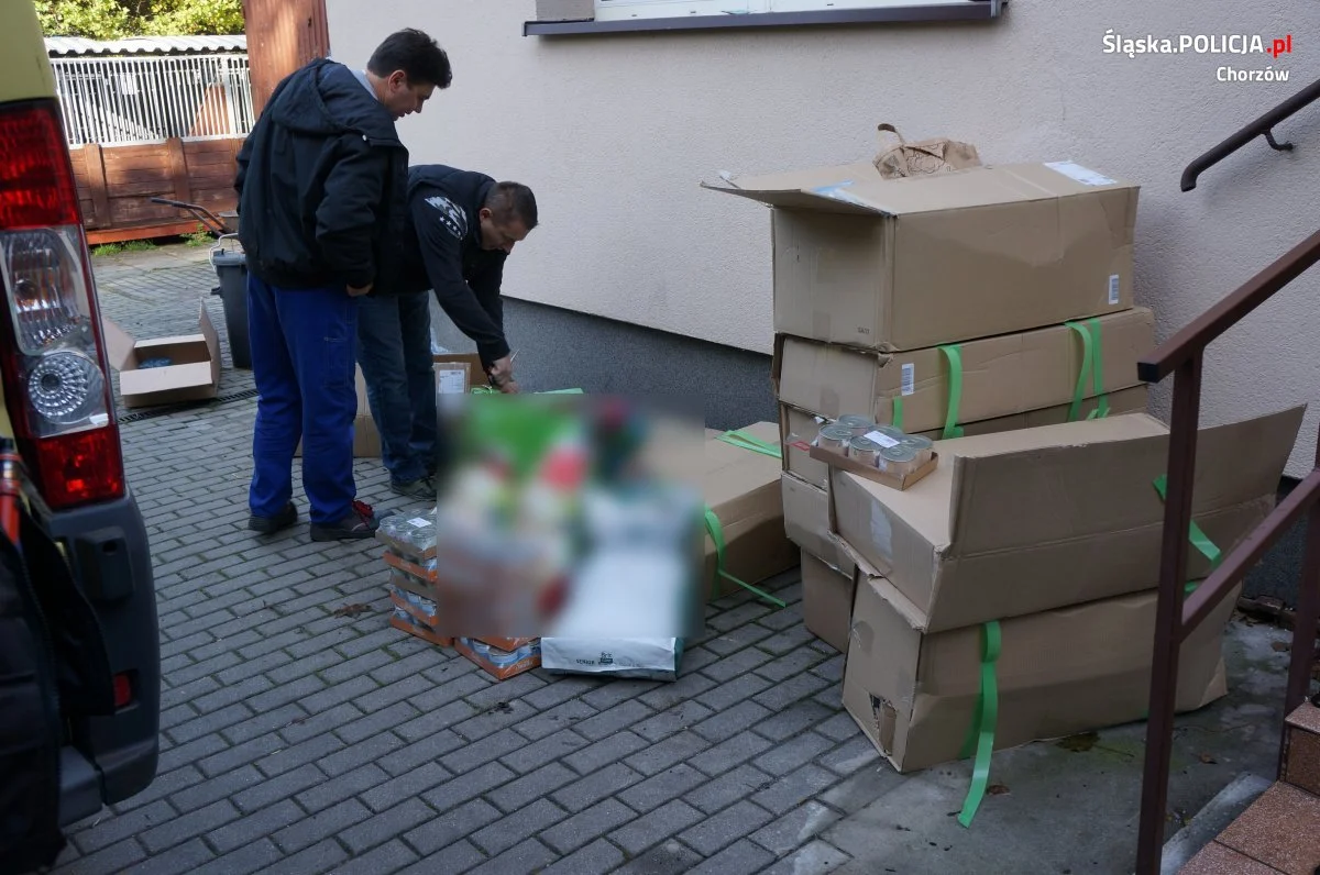 Chorzowski dzielnicowy zorganizował zbiórkę dla schroniska dla zwierząt