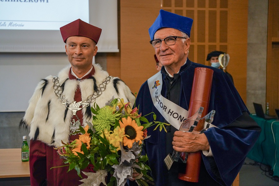 Antoni Piechniczek doktorem honoris causa katowickiego AWFu