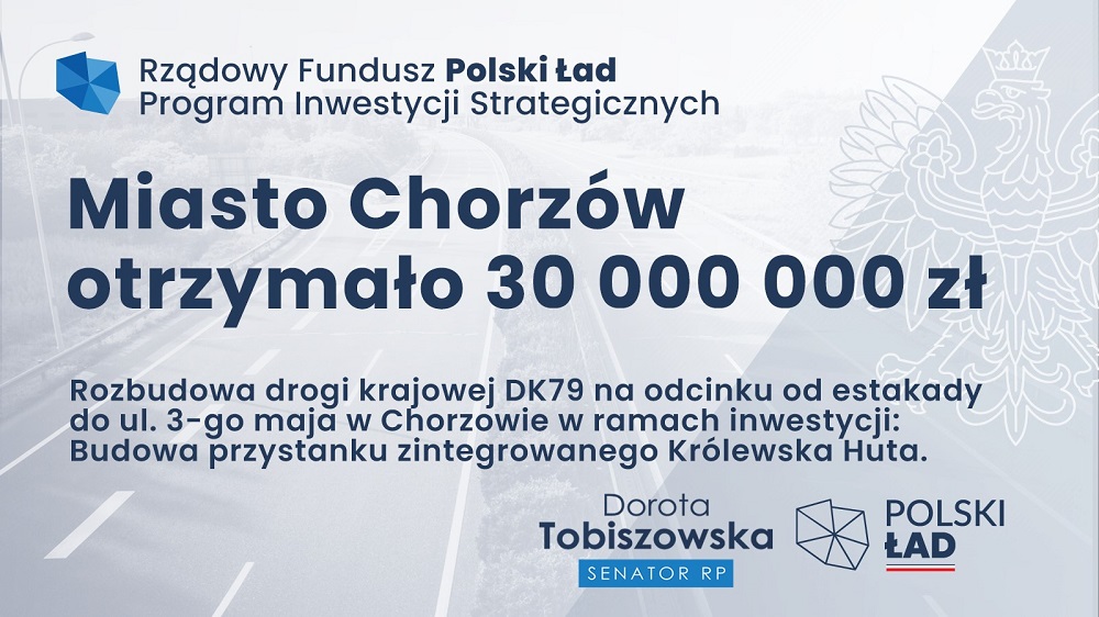 Rządowe dofinansowanie trafi do Chorzowa. To prawie 35 mln złotych