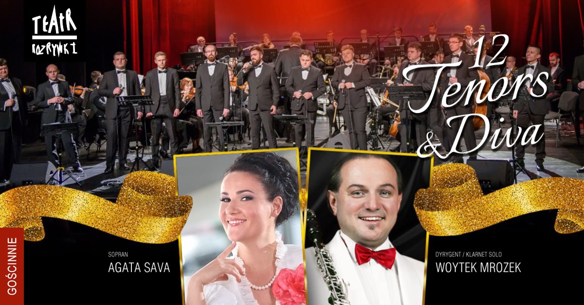 12 Tenorów & Diva już w listopadzie w Teatrze Rozrywki!
