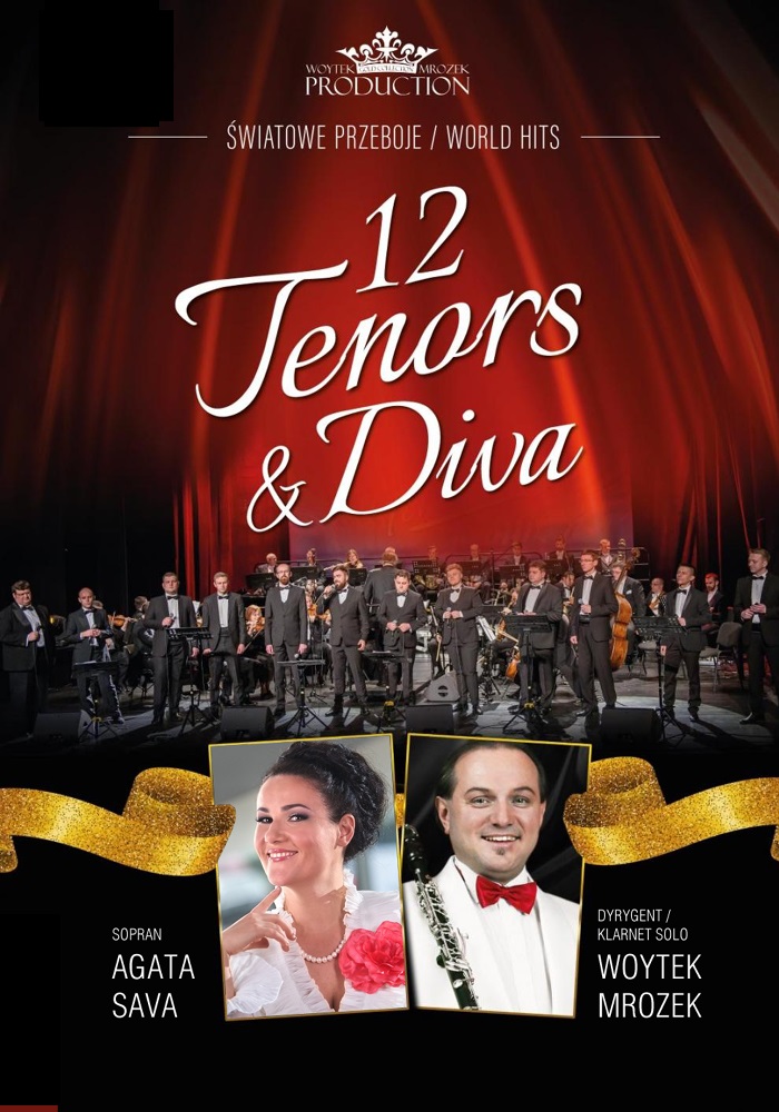 12 Tenorów & Diva już w listopadzie w Teatrze Rozrywki!