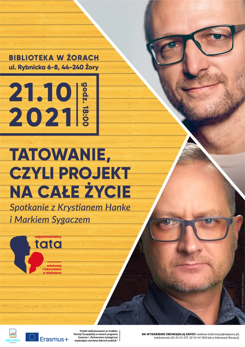 Krystian Hanke i Marek Sygacz w projekcie "Odpowiedzialny tata"