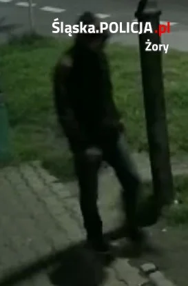 Rozpoznajesz tego mężczyznę? Jest podejrzany o kradzież parasola ogrodowego