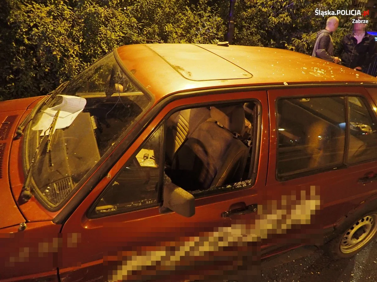 Policjanci poszukują poszkodowanych podczas czwartkowego pościgu