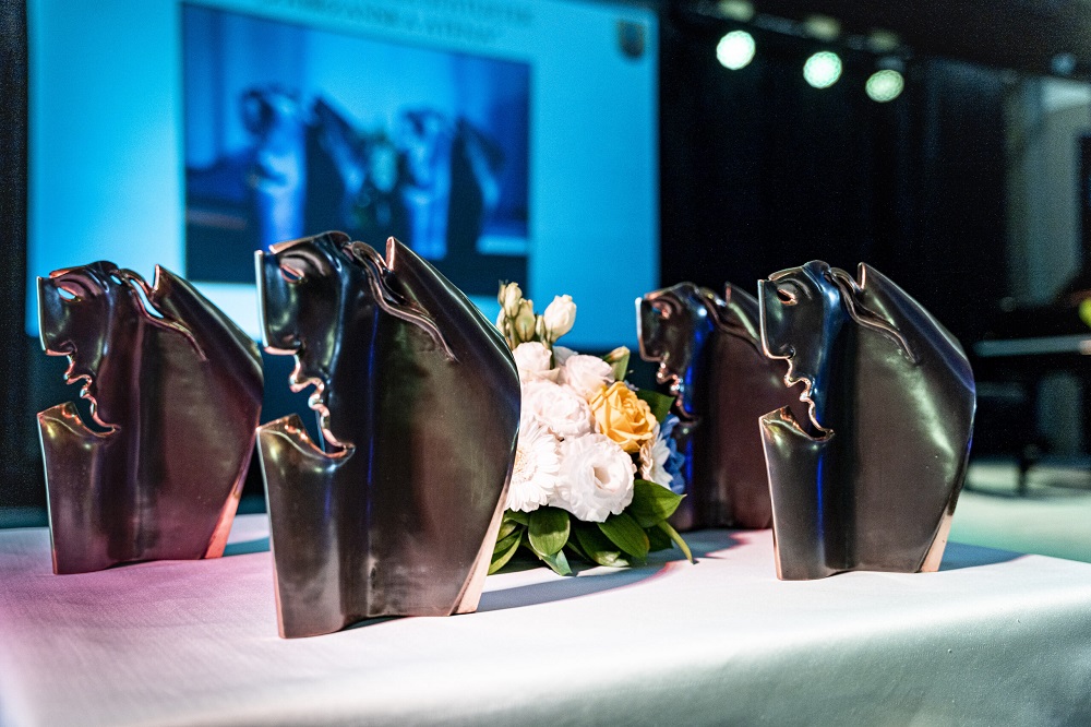 Pięciu tegorocznych laureatów odebrało statuetki "Zabrzańskiej Ateny"