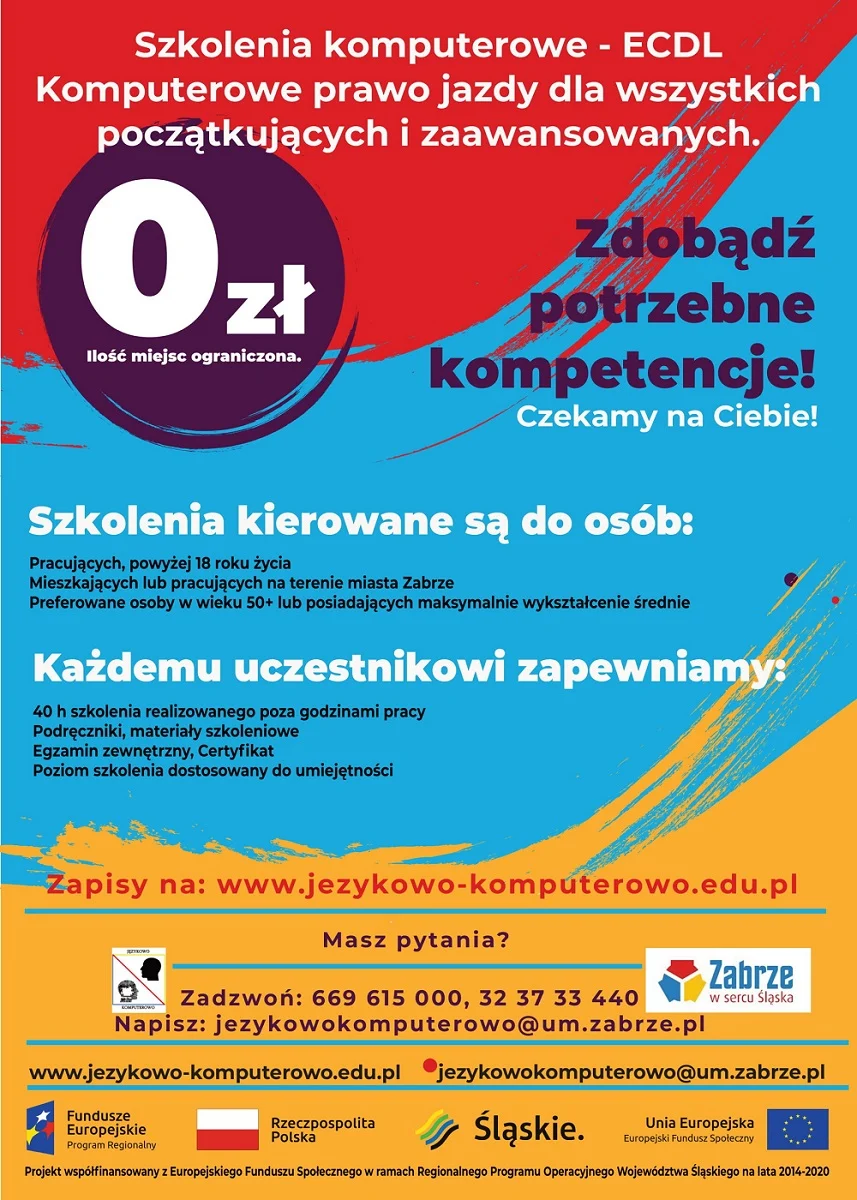 Językowo – komputerowo. Szkolenia dla osób pracujących
