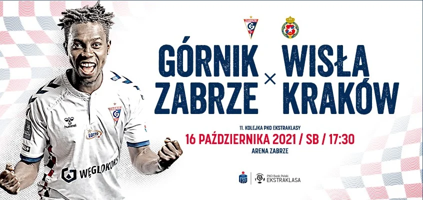 Górnik Zabrze podejmie Wisłę Kraków