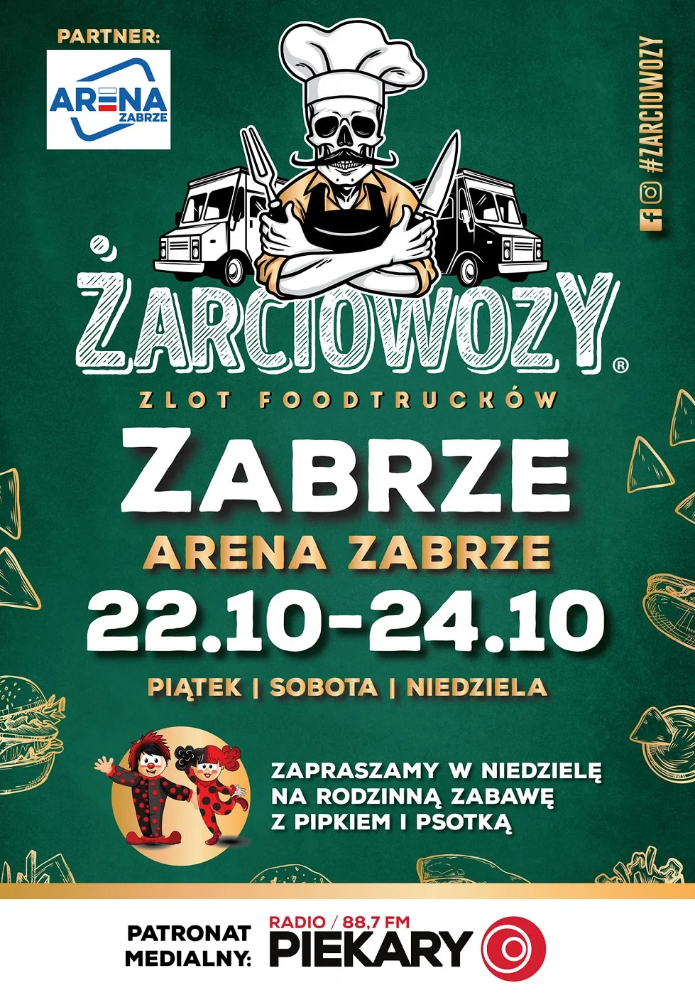 Po raz kolejny do Zabrza zawitają Żarciowozy