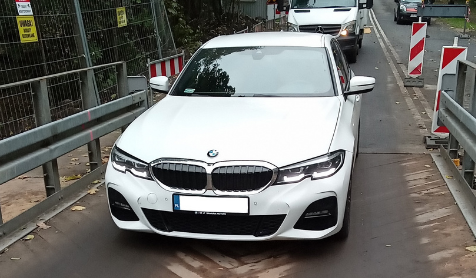 Tymczasowy most nad Czarniawką - tylko dla autobusów i pojazdów uprzywilejowanych