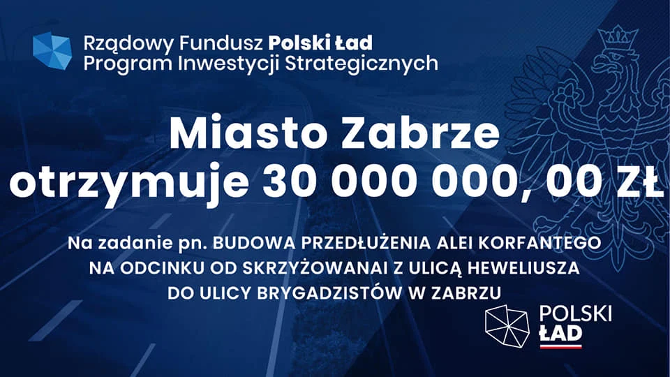 35 mln rządowego dofinansowania dla Zabrza