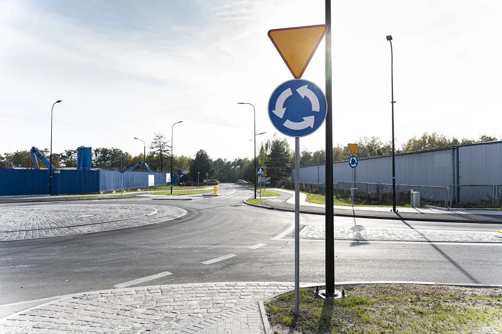 [Wideo] Nowa droga w małej strefie ekonomicznej w Zabrzu oddana do użytku