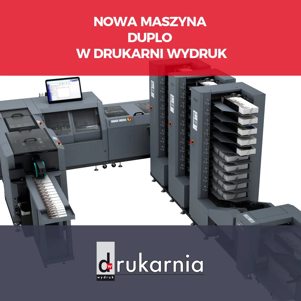Nowa maszyna Duplo w Drukarni Wydruk
