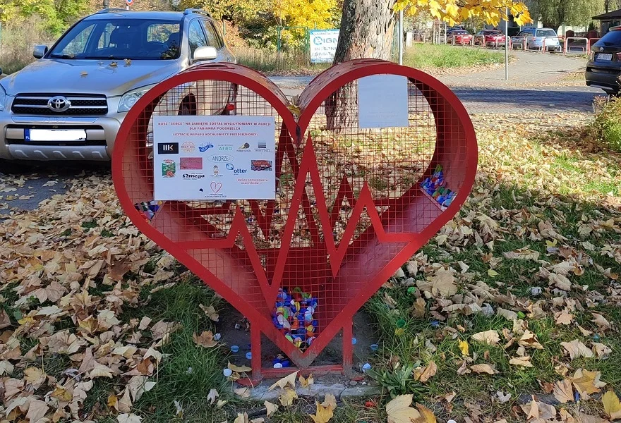 Kochłowice: Kosz na nakrętki zmienia lokalizację