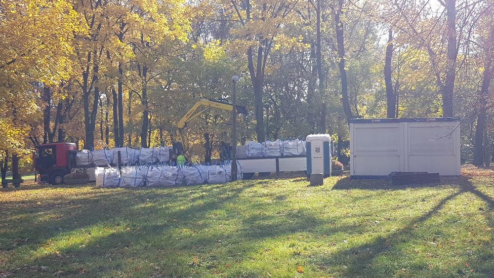 Wycinka drzew w Parku Dworskim 5