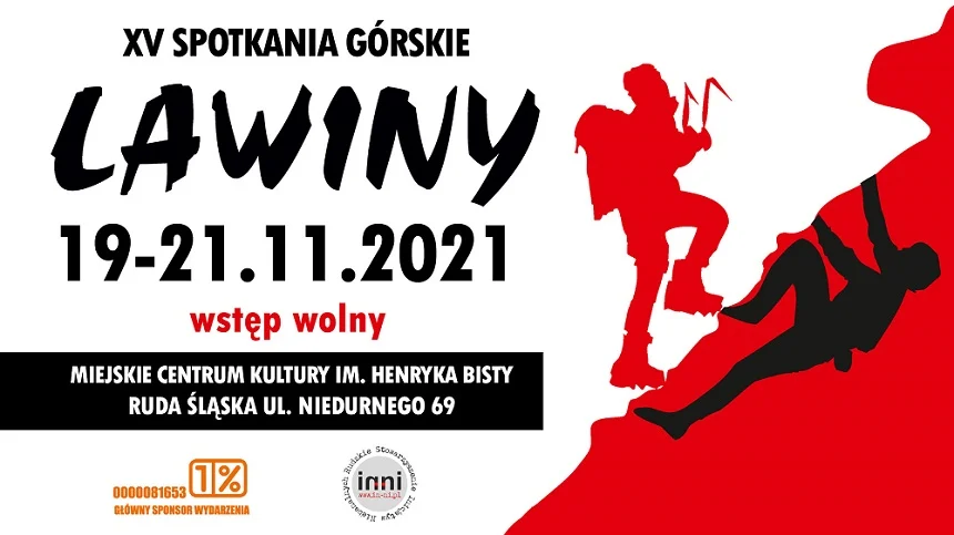 XV Jubileuszowe Spotkania Górskie "Lawiny 2021"