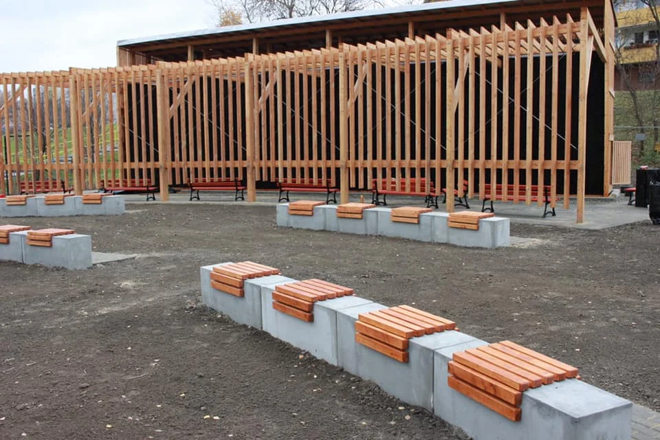 Zakończyła się budowa tężni solankowej w strefie aktywności przy ul. Górnośląskiej