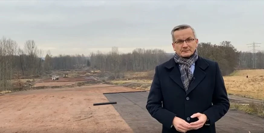 K. Mejer: "Prace przy budowie kolejnego odcinka trasy N-S nabierają rumieńców"