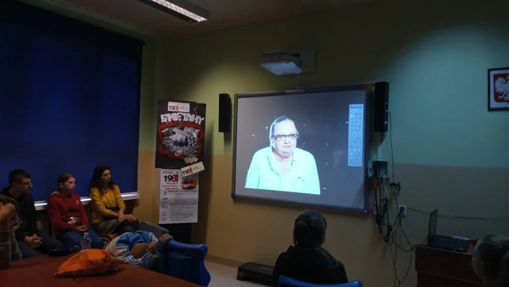 "Lekcja historii" w Szkole Podstawowej nr 35 w Rudzie Śląskiej