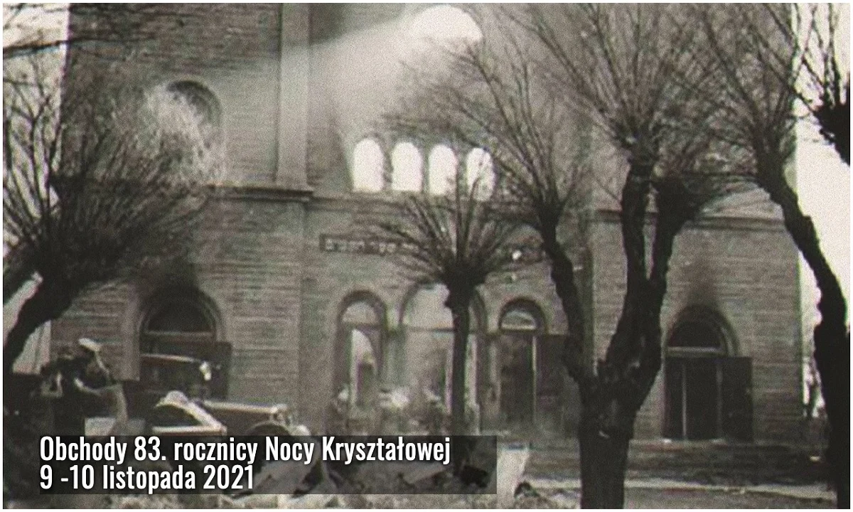 83 lata temu zapłonęły synagogi. 9 listopada upamiętnimy te tragiczne wydarzenia