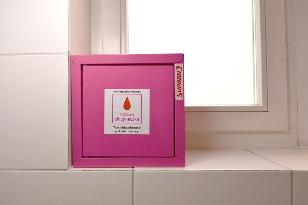 Różowe skrzyneczki również w Wodzisławiu Śląskim