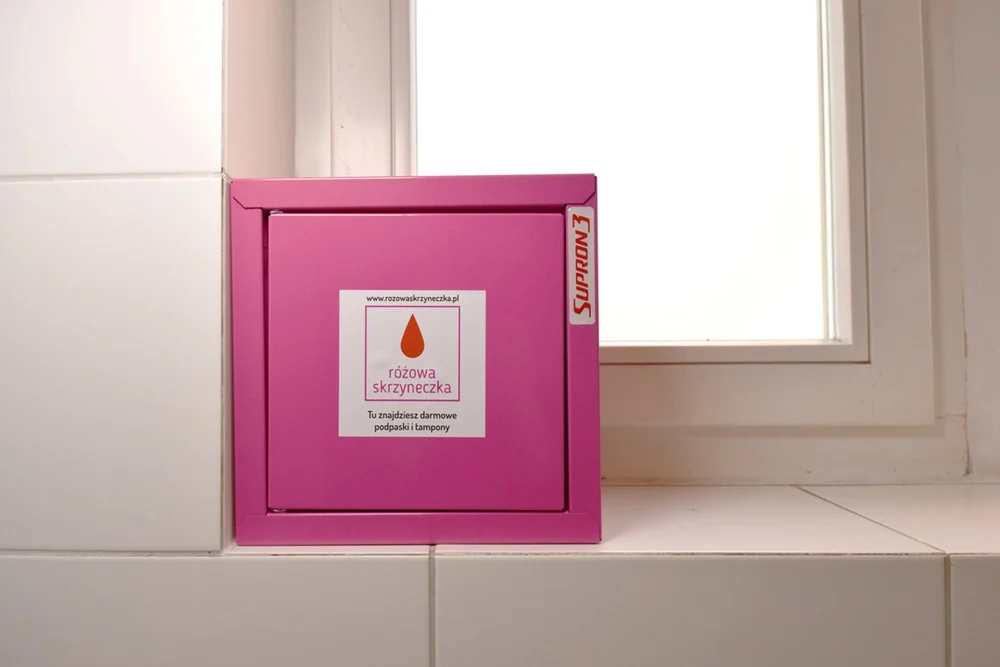 Różowe skrzyneczki również w Wodzisławiu Śląskim