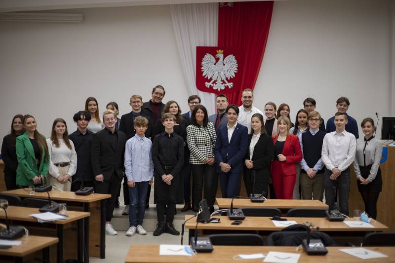Inauguracyjna sesja Młodzieżowej Rady Miasta Tychy
